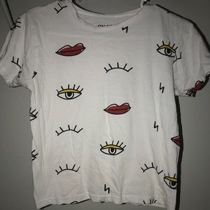 On Fire Graphic Tee Shirt